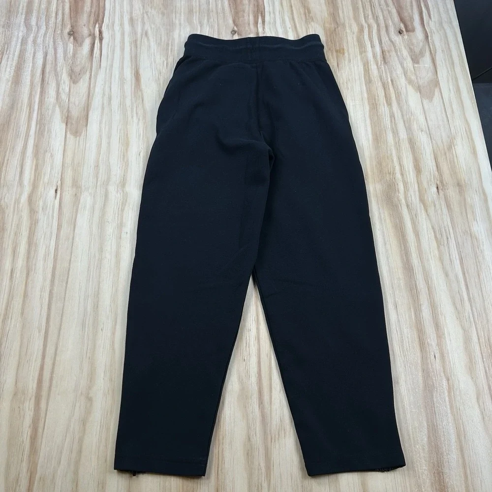 Nike Tech Fleece Pants Womens Black Joggers Sweatpants CW4294-010 Authentic Zip